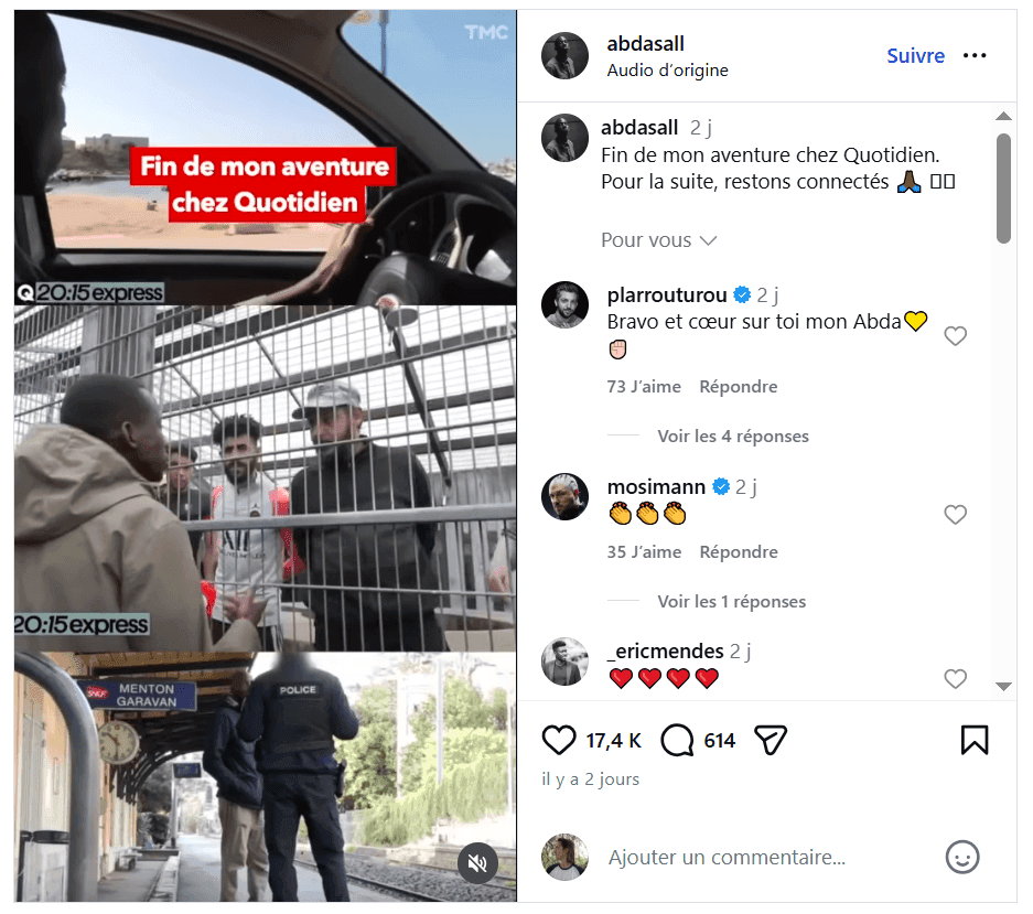 "Quotidien" : Abda Sall, journaliste bien connu des téléspectateurs, quitte l'émission... en toute discrétion