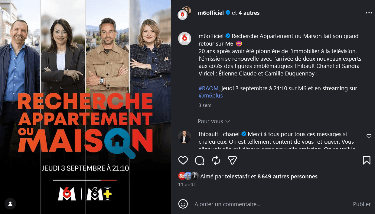 Stéphane Plaza réagit au retour de "Recherche appartement ou maison" sans lui : "Choisissez bien les clés"