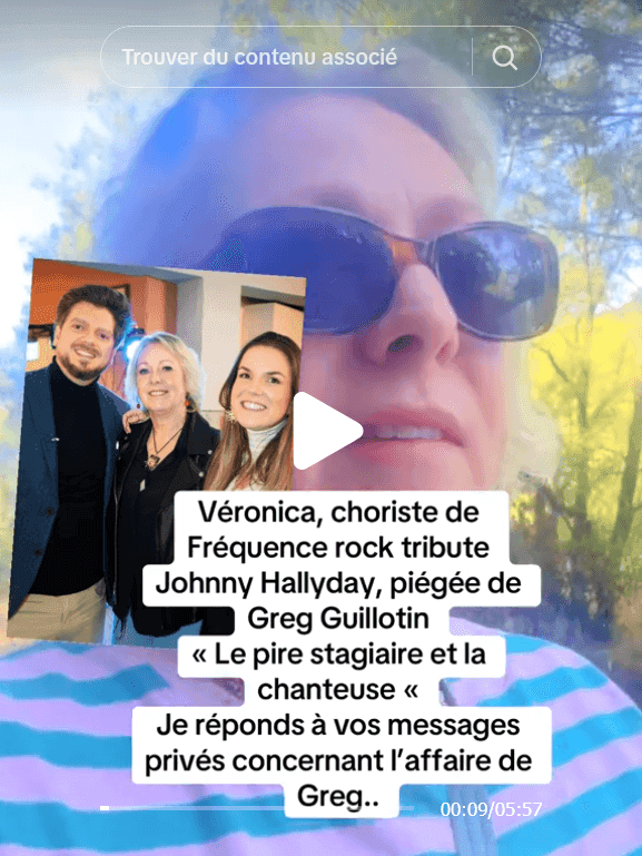 Veronica, la chanteuse piégée par Greg Guillotin dans "Le pire stagiaire", prend sa défense : "Il a fait un premier pas"