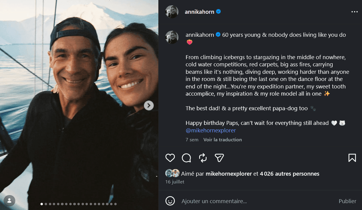 Mike Horn revient sur M6 dans une nouvelle émission qu'il va co-animer avec sa fille Annika