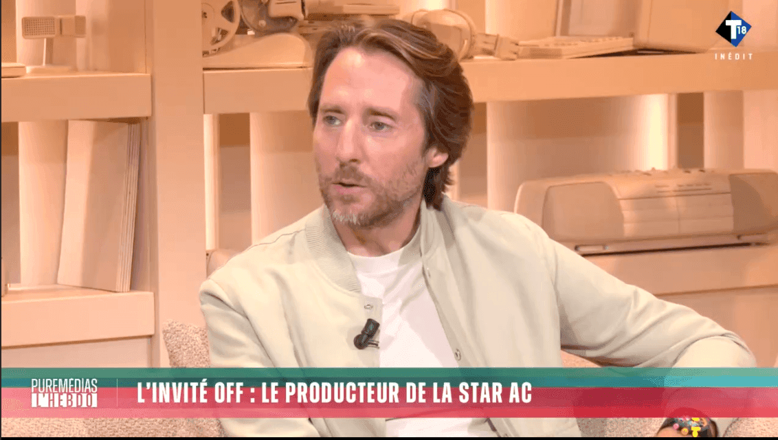 Mathieu Vergne dans "Puremédias, l'hebdo" sur T18.