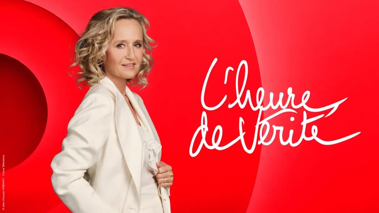 Caroline Roux dans "L'heure de vérité"