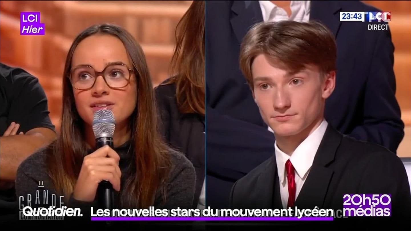 Elwan contre Louise Montangon sur LCI