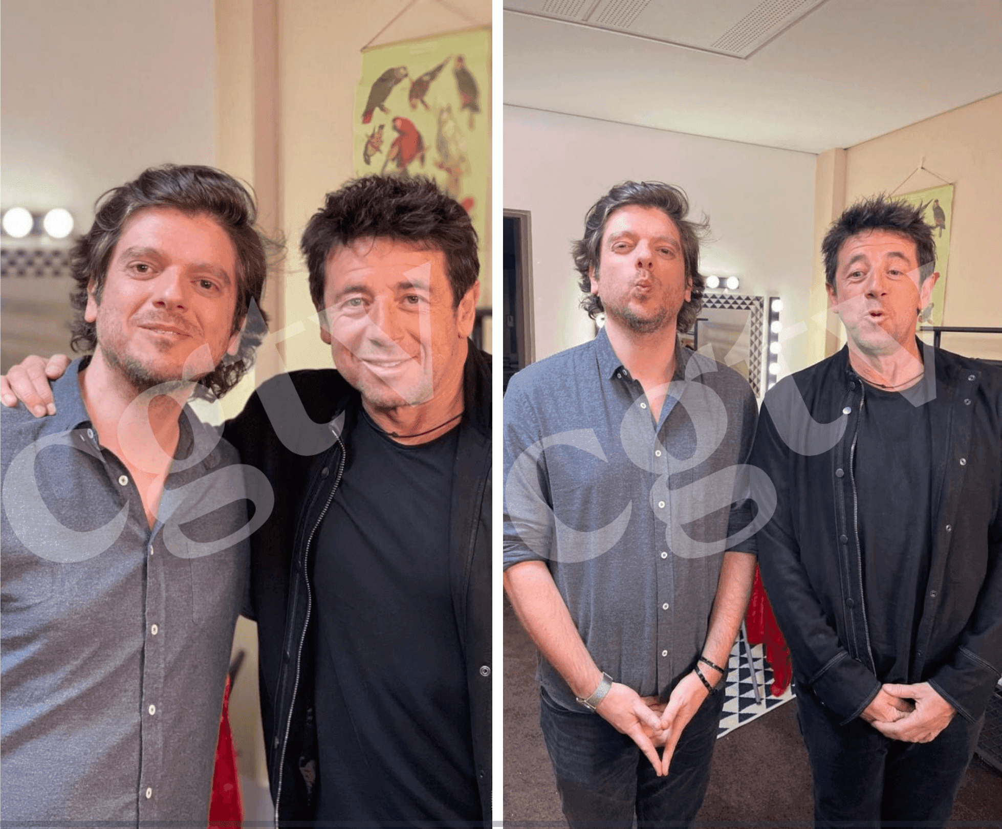 Greg Guillotin et Patrick Bruel