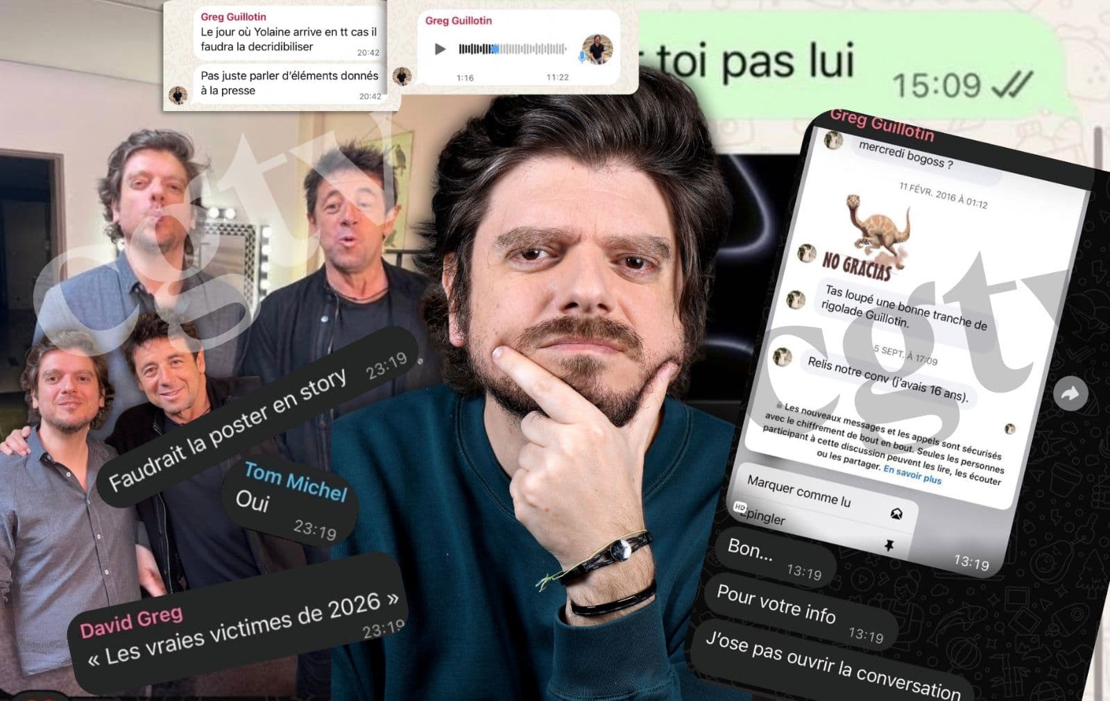 Greg Guillotin : le groupe WhatsApp de la discorde