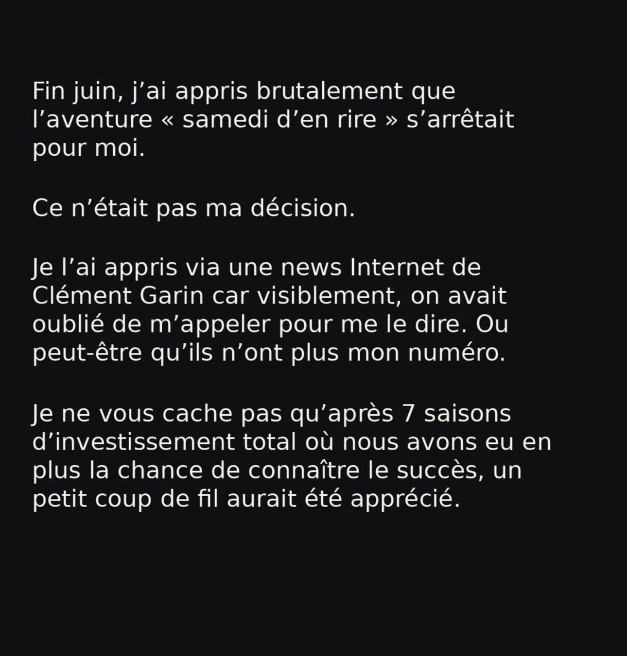 "Le jour où vous partez, je quitte Les Grosses Têtes !" : La promesse d'un Sociétaire emblématique à Laurent Ruquier