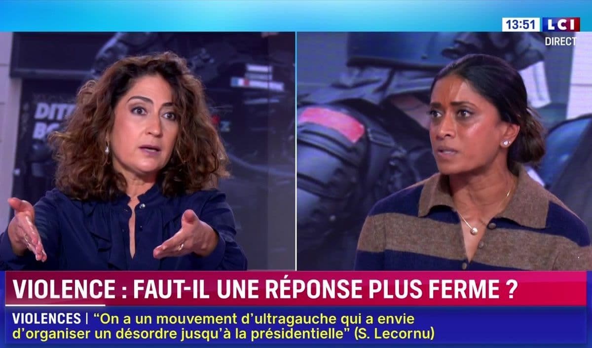 Isabelle Saporta face à Prisca Thévenot