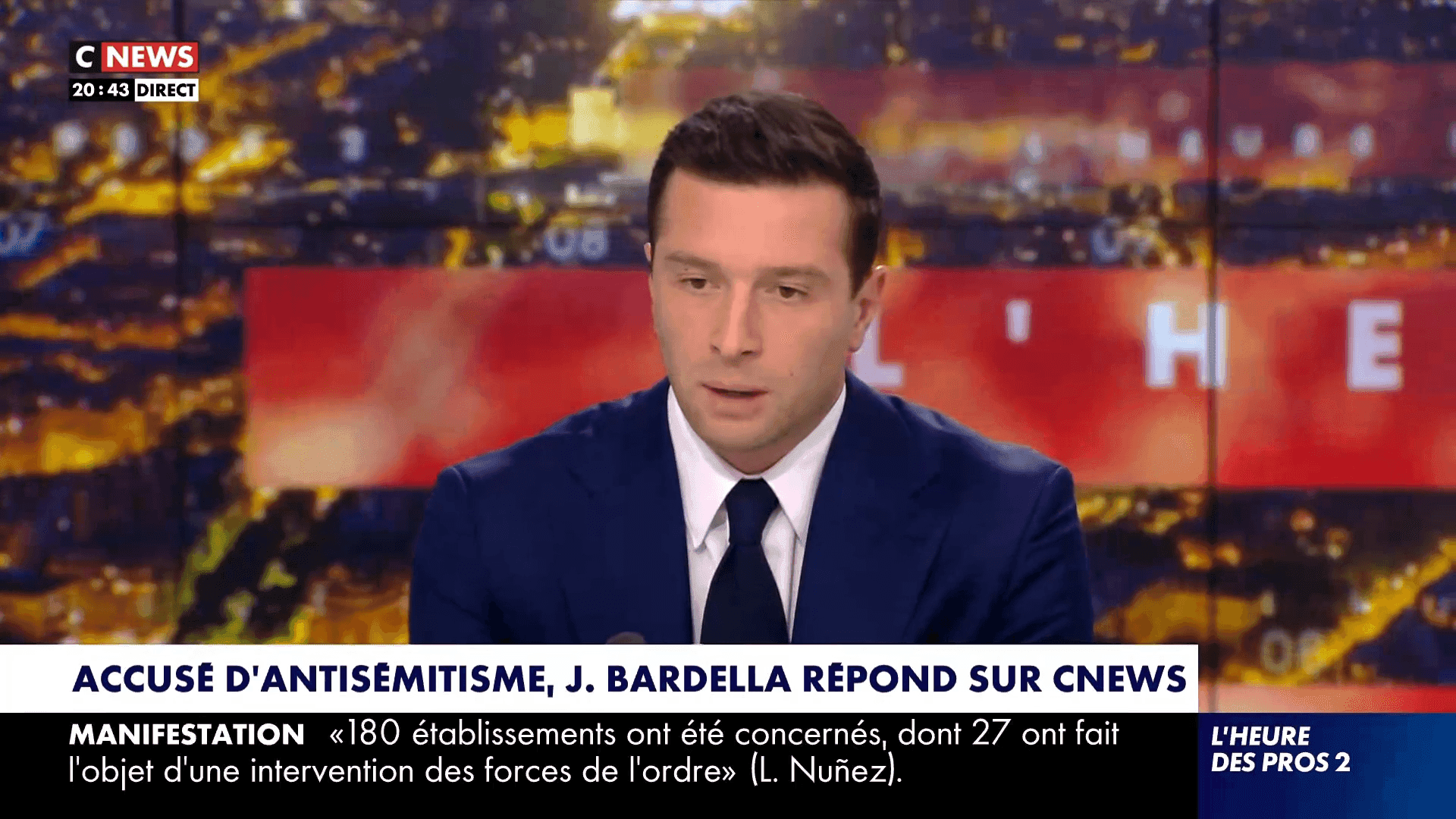 Capture L'heure des pros / CNews
