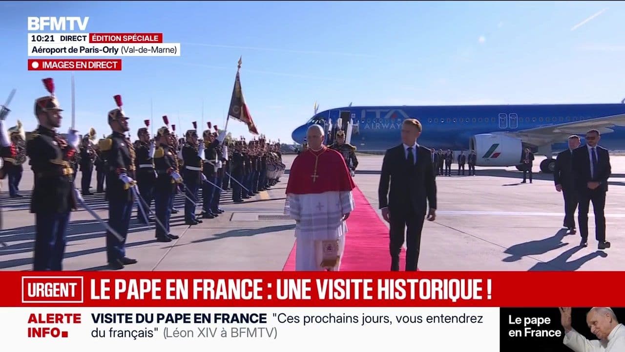 Le pape en France