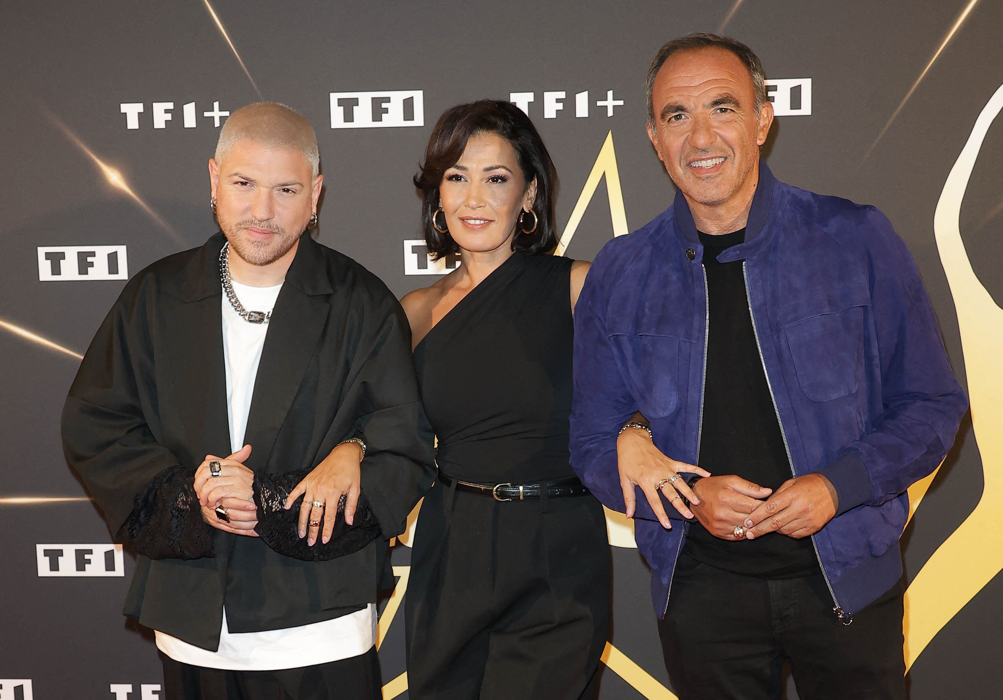 Mosimann, Karima Charni et Nikos Aliagas