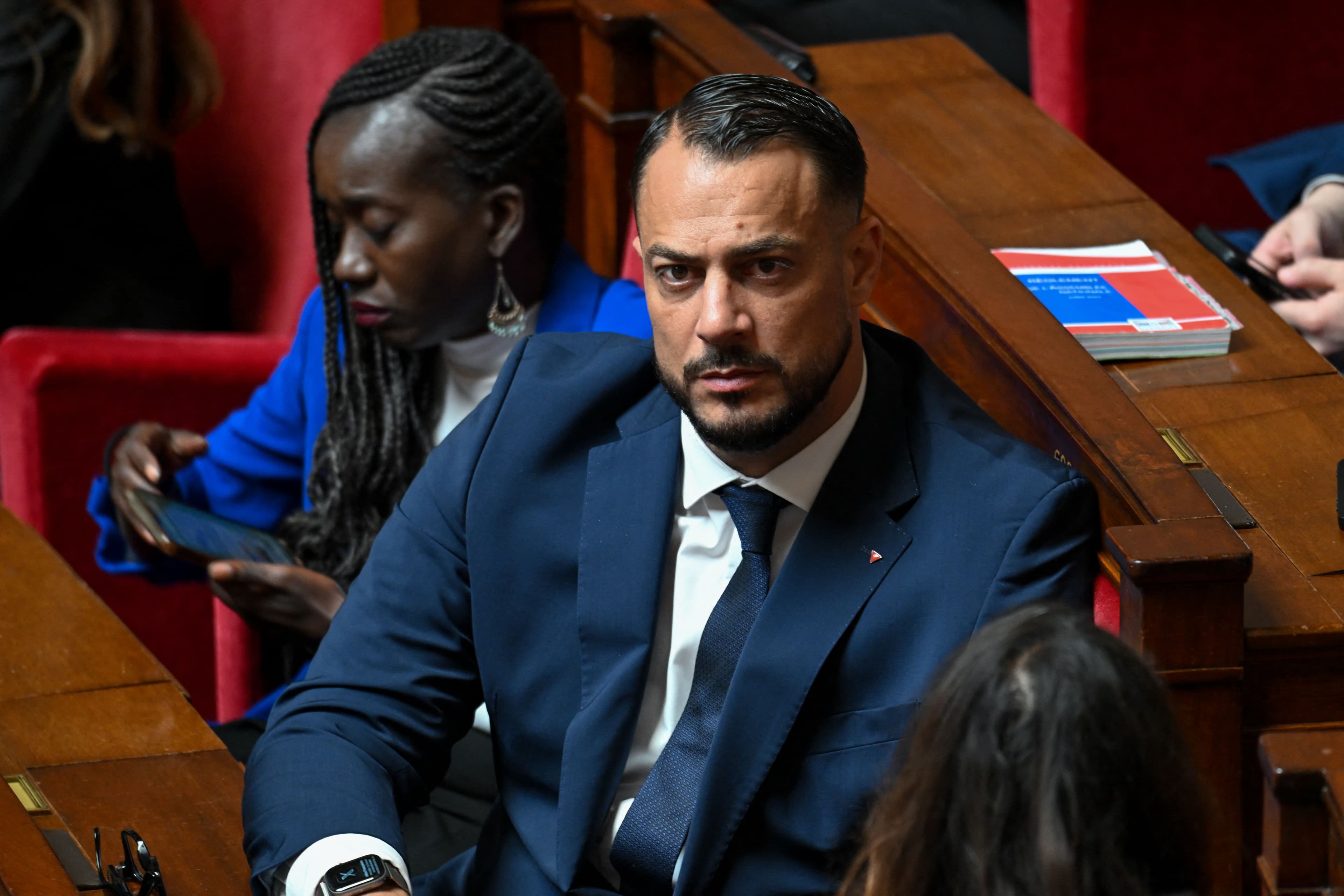Sébastien Delogu à l'Assemblée nationale.