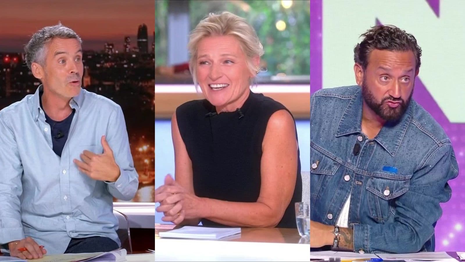 Yann Barthès, Anne-Elisabeth Lemoine et Cyril Hanouna faisaient leur rentrée ce lundi 31 août