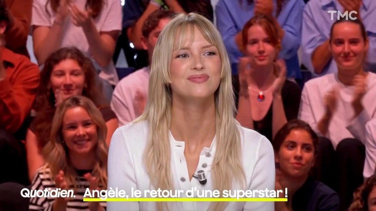 Angèle dans "Quotidien"