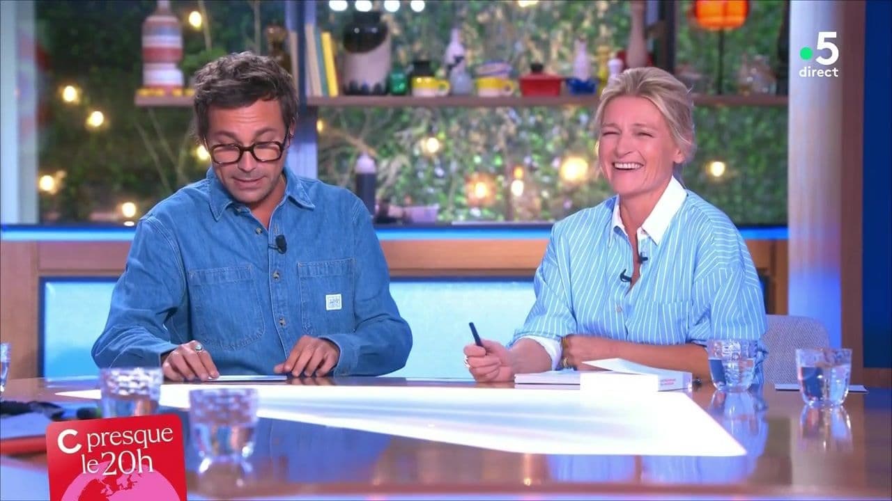 Bertrand Chameroy et Anne-Elisabeth Lemoine