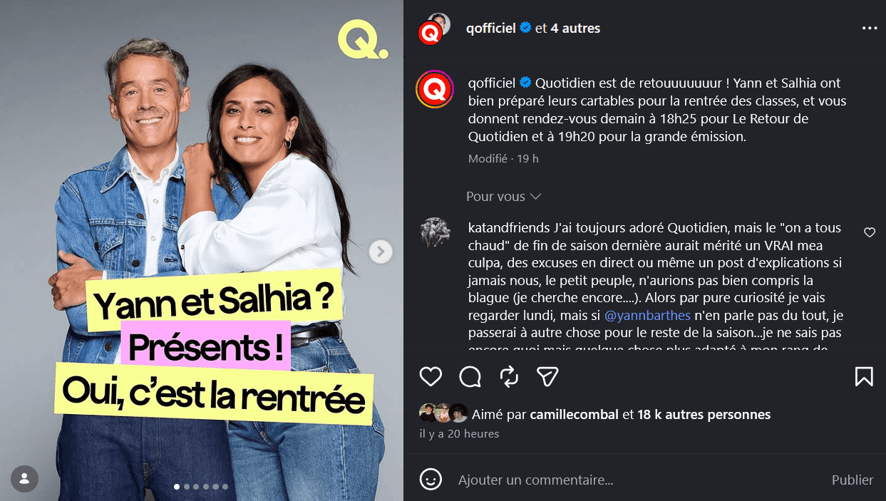 Quotidien : Yann Barthès annonce l'arrivée de trois nouvelles chroniqueuses