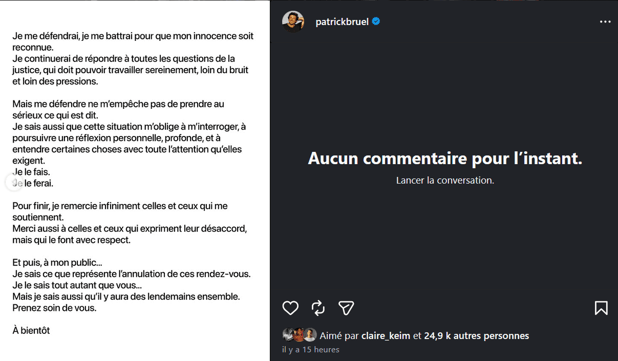 Affaire Patrick Bruel : l'artiste Helena Noguerra dénonce des faits subis dans les années 2000