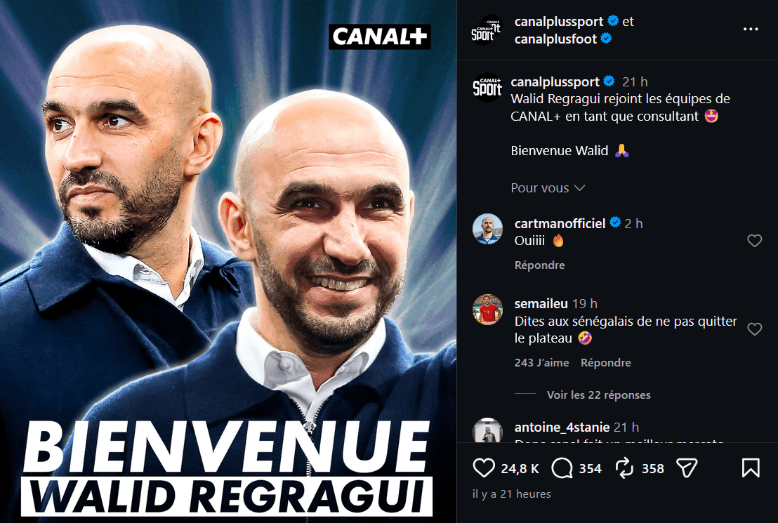 Medhi Benatia et Walid Regragui deviennent consultants sur Canal+