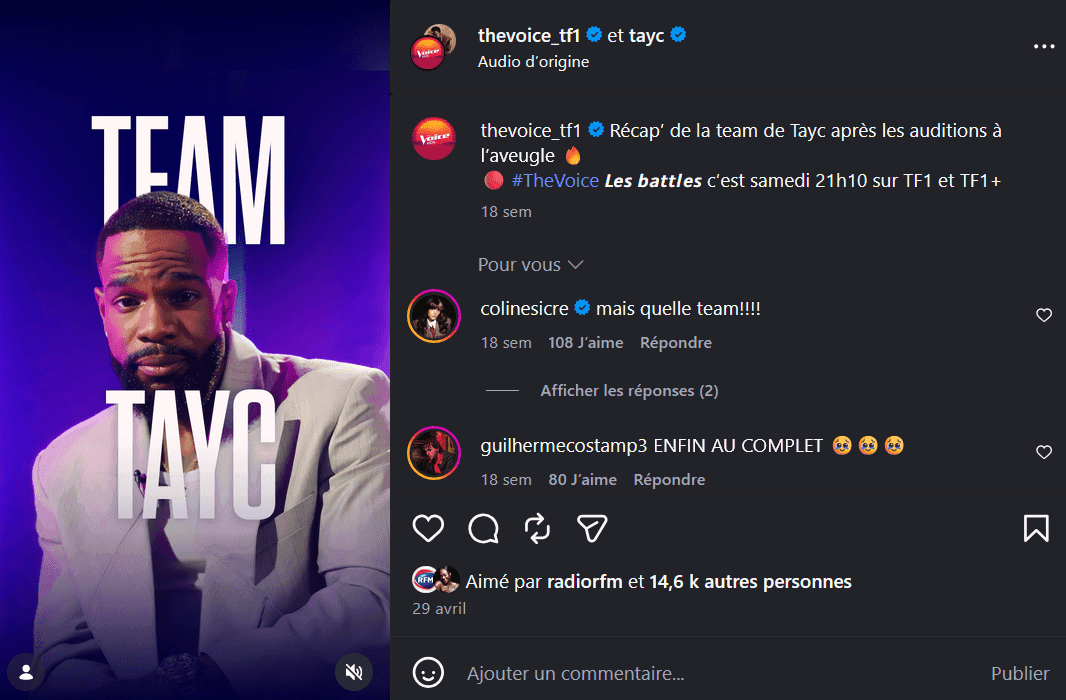 Tayc (The Voice) : un autre chanteur était pressenti pour devenir coach à sa place