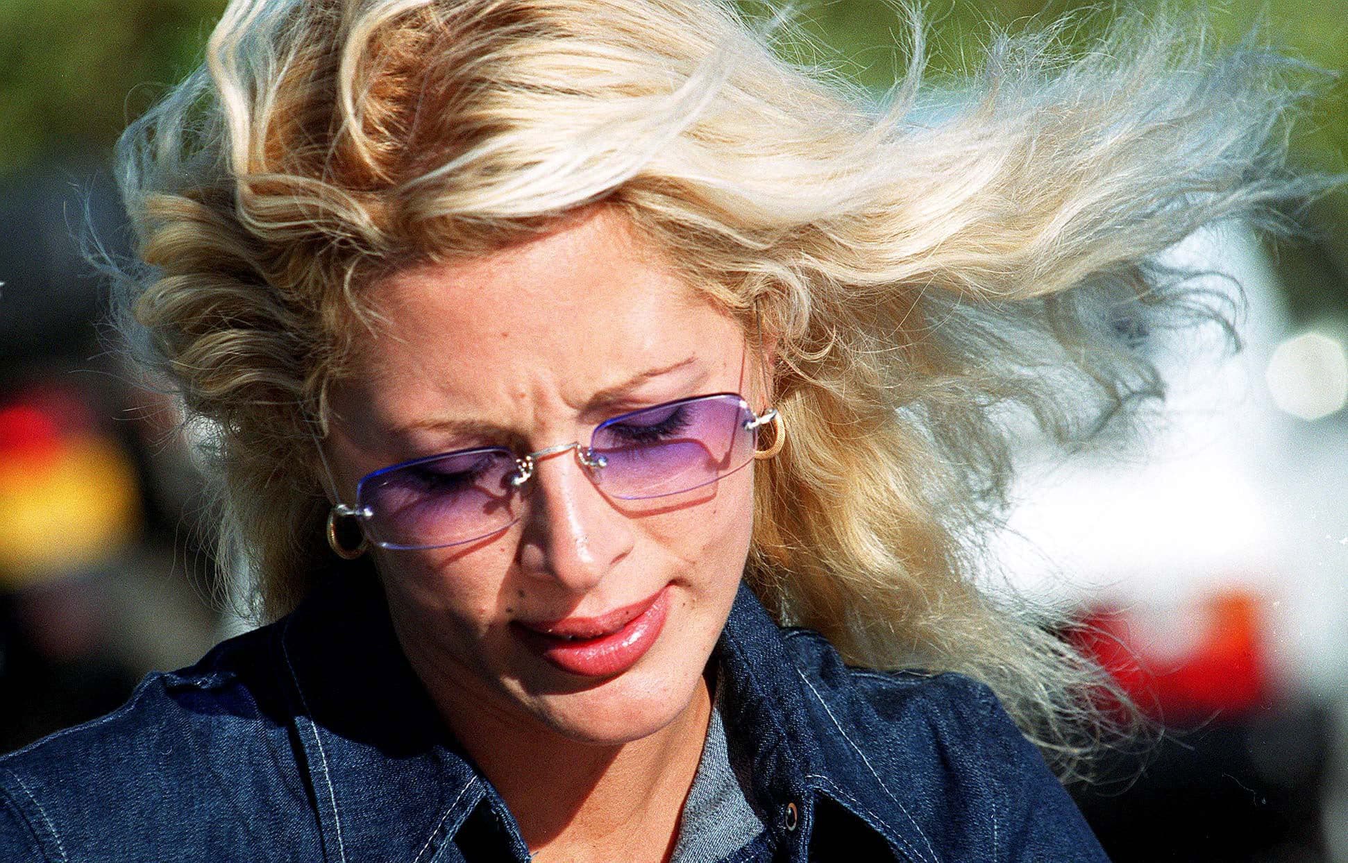 Loana, en 2001, à St-Tropez