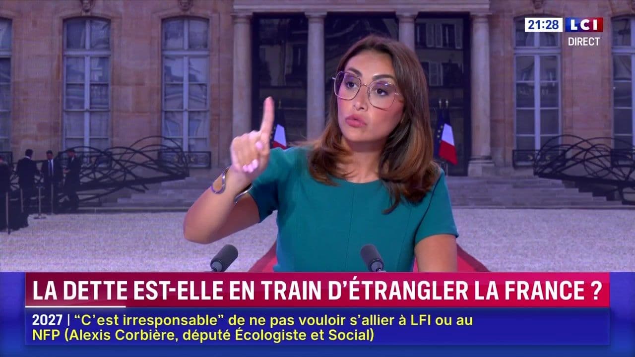 Margot Haddad rate sa rentrée sur LCI