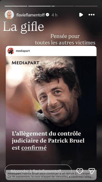 "La gifle" : Flavie Flament réagit à l'allègement du contrôle judiciaire de Patrick Bruel