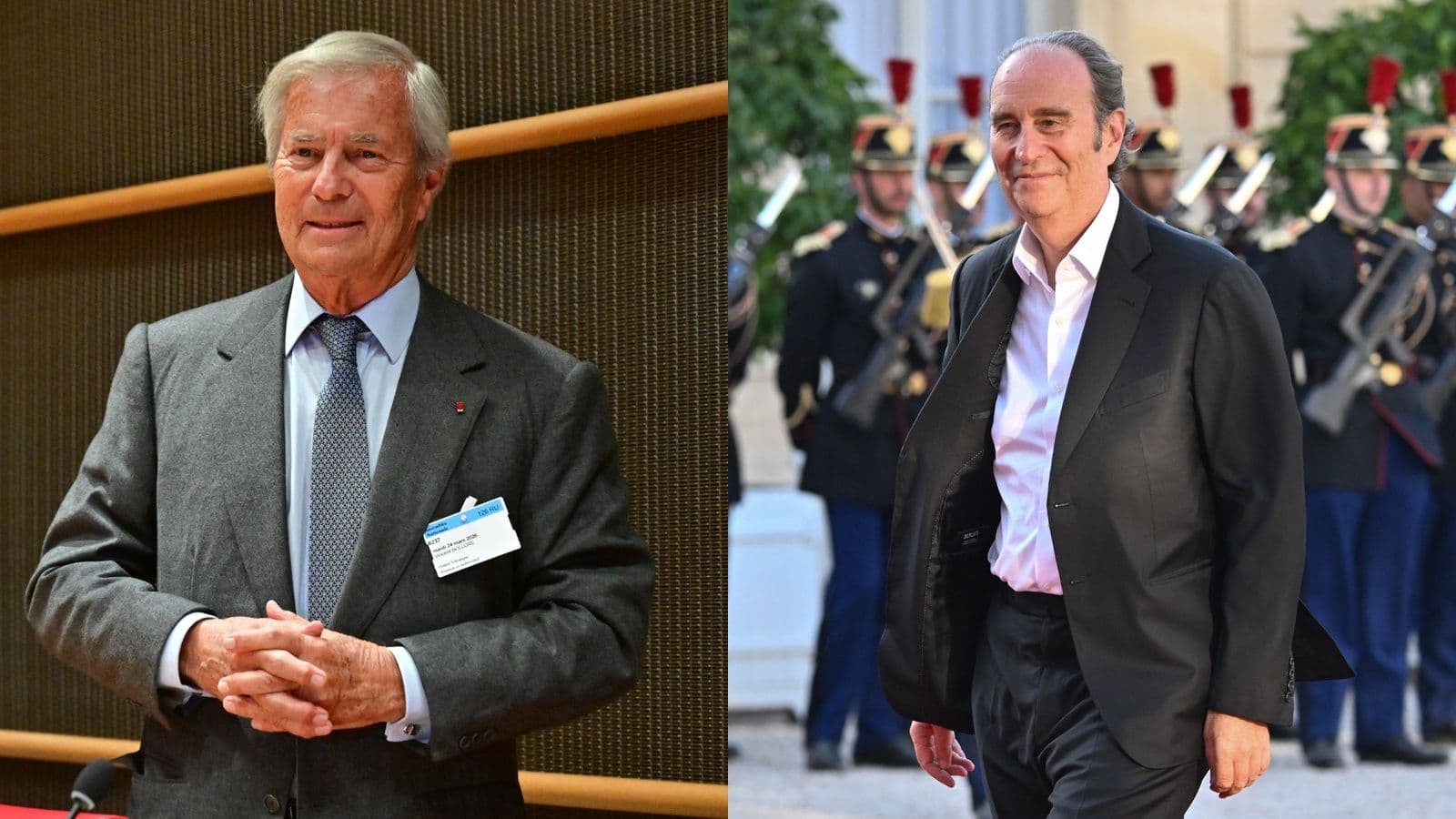 Vincent Bolloré et Xavier Niel