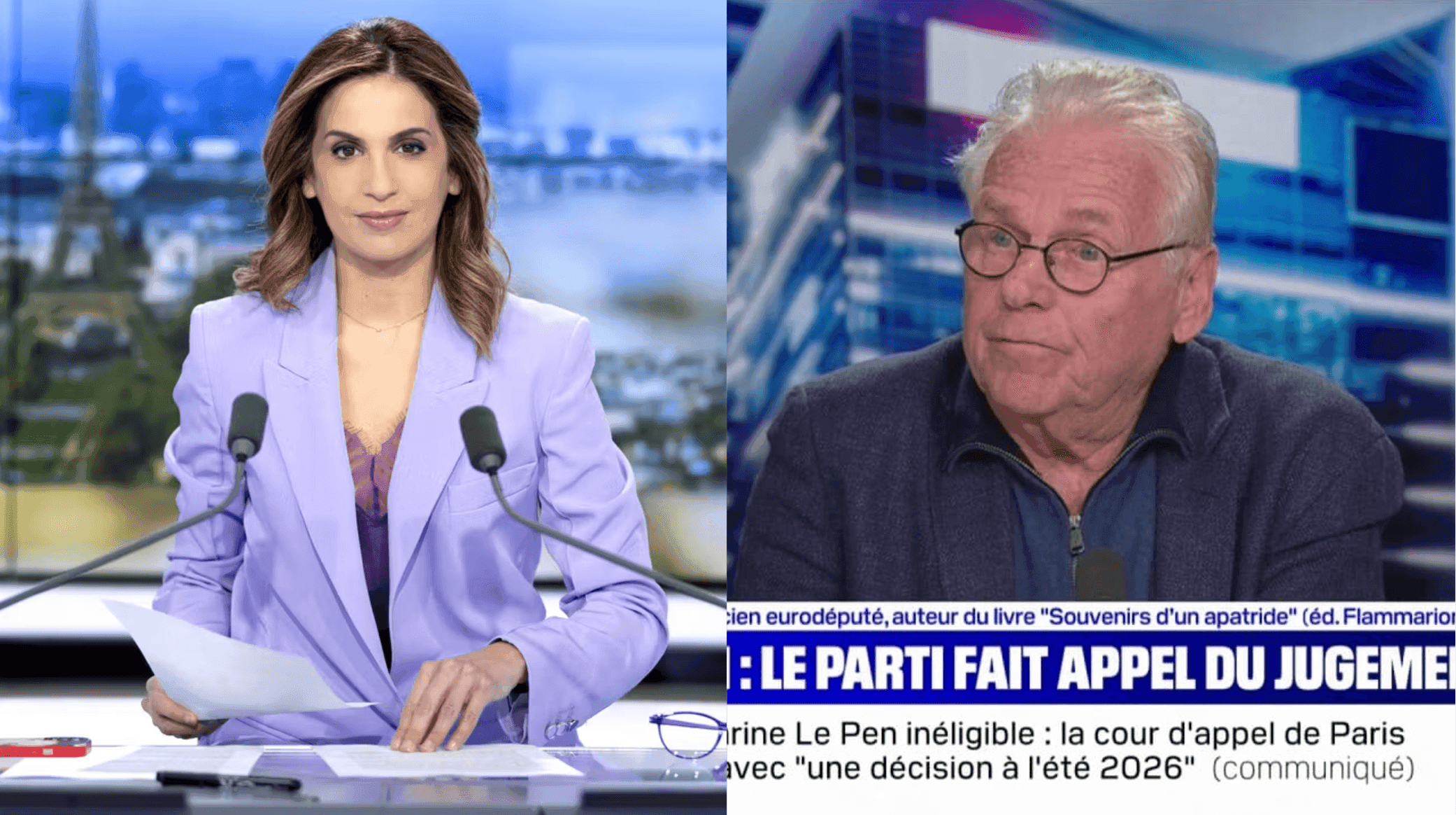INFO CGTV. A BFMTV, Sonia Mabrouk coupe le micro de Daniel Cohn-Bendit